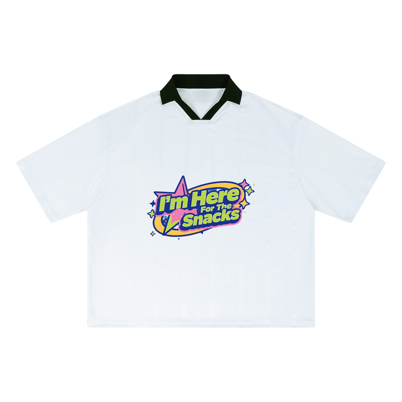 Unisex Striped Boxy Soccer Jersey