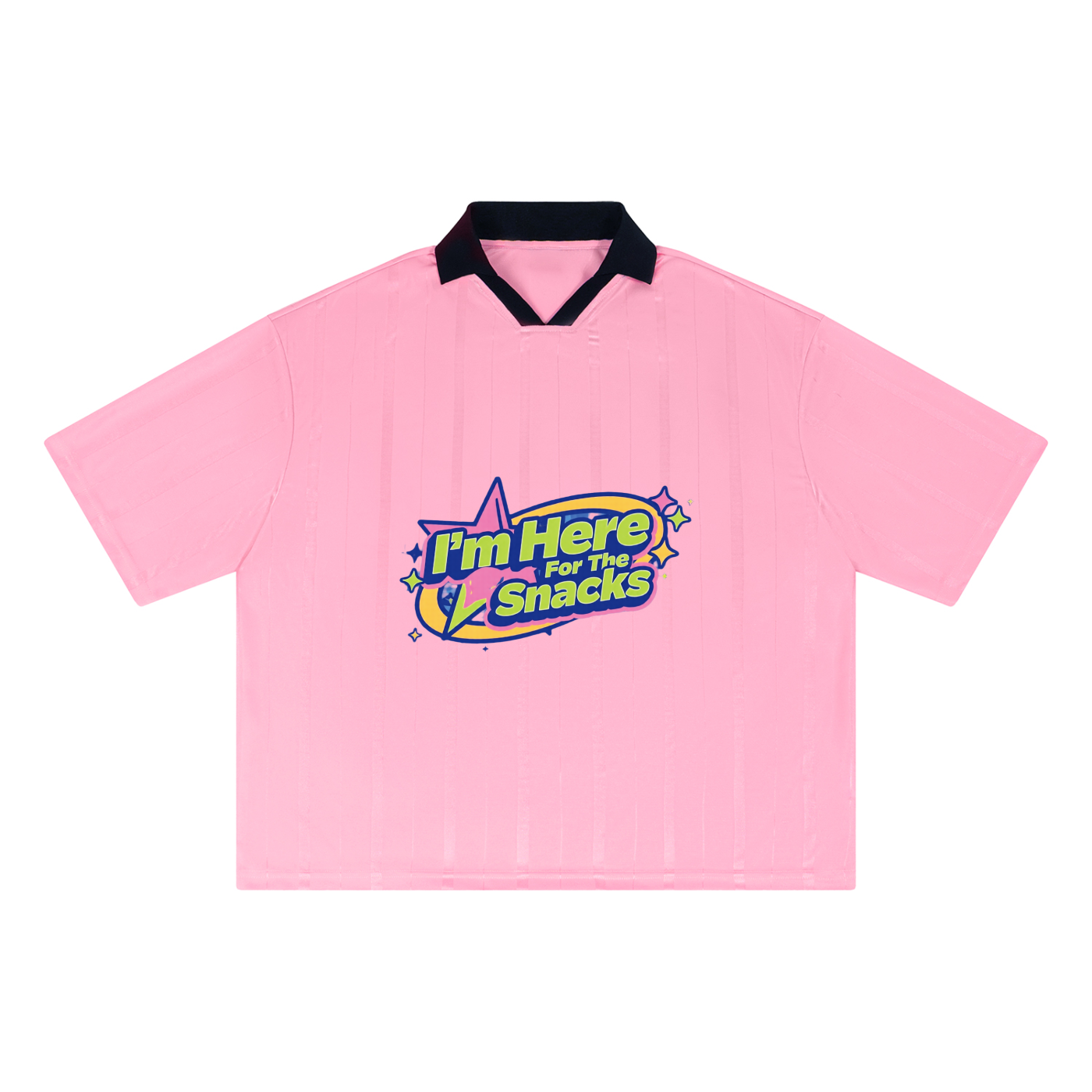 Unisex Striped Boxy Soccer Jersey