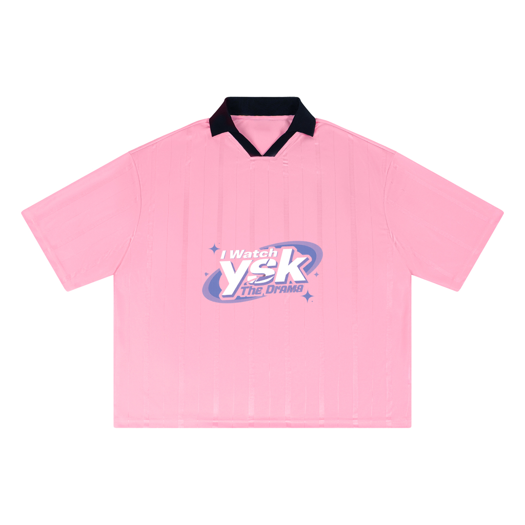 Unisex Striped Boxy Soccer Jersey