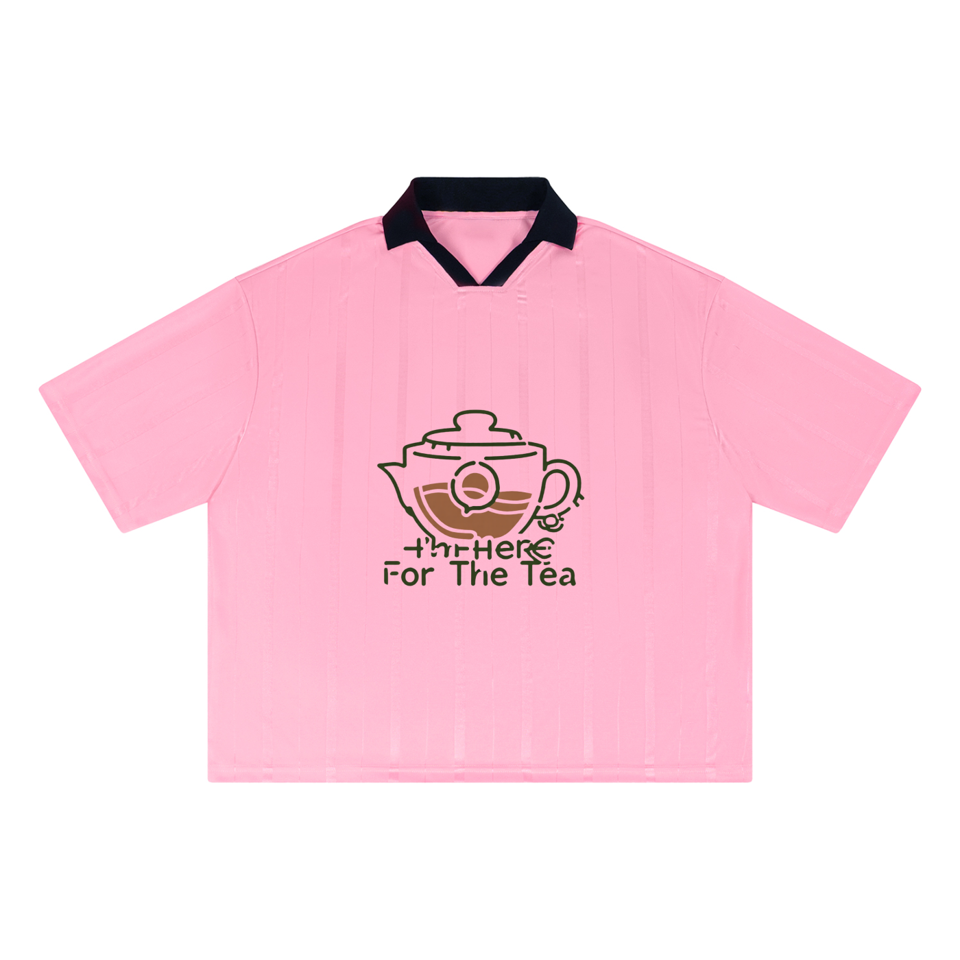 Unisex Striped Boxy Soccer Jersey